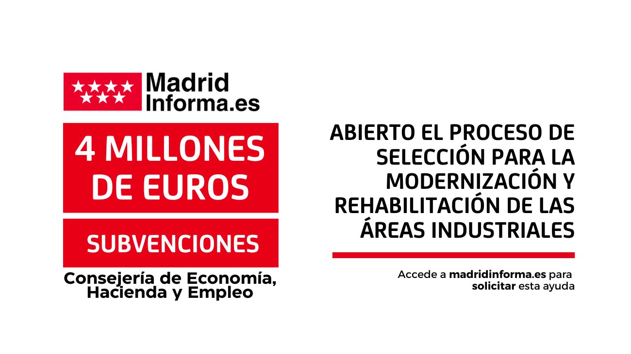 ayuda modernización rehabilitación áreas industriales