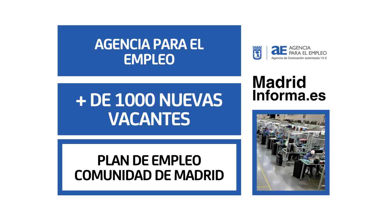 Agencia Empleo Madrid 2 febrero 2023