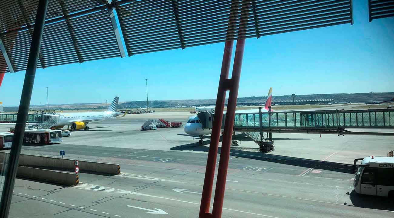 trabajar aeropuerto de Madrid