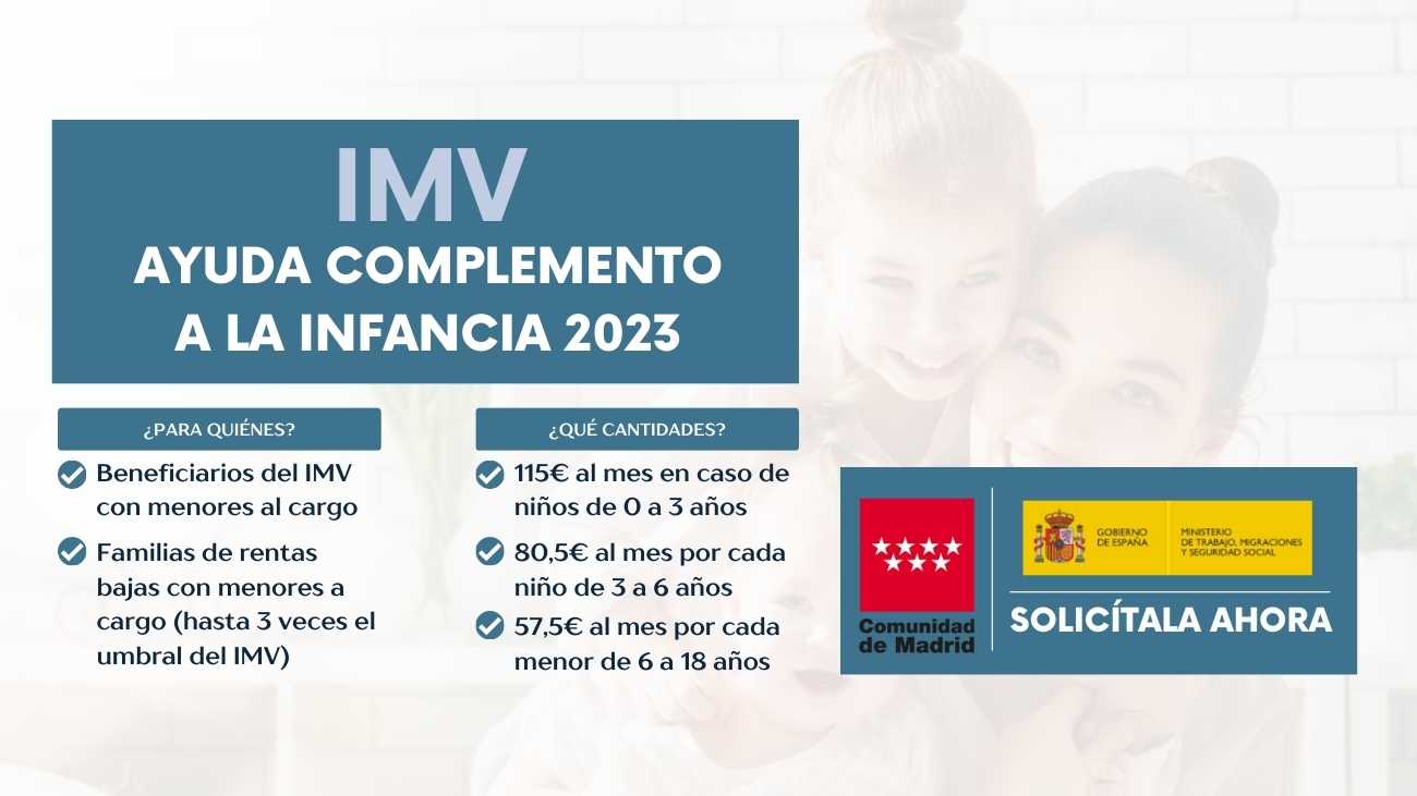 ayuda complemento a la infancia