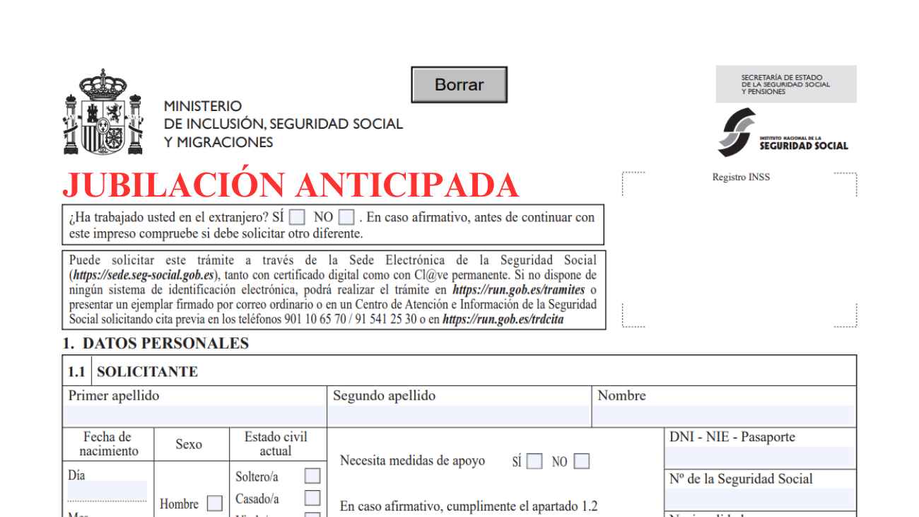jubilación 61 años