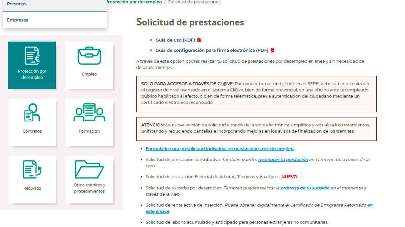 Ayuda SEPE 1.440€ trabajar 3 meses