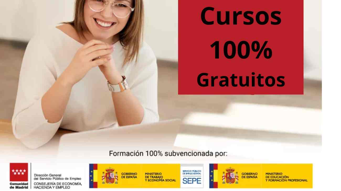 Realizar cursos gratuitos en la Comunidad de Madrid