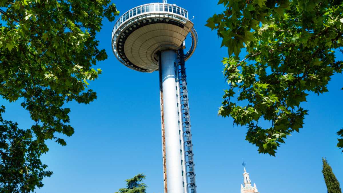 El mirador más famoso de Madrid.