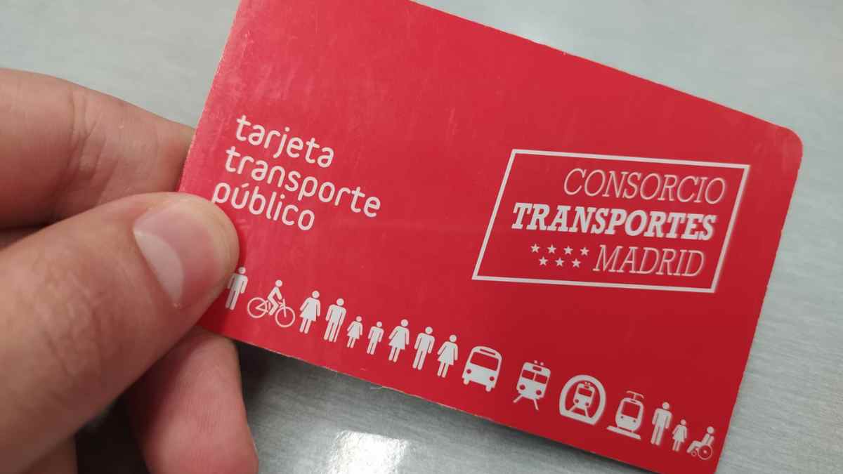 tarjeta transporte público consorcio madrid abono jubilados 2025.