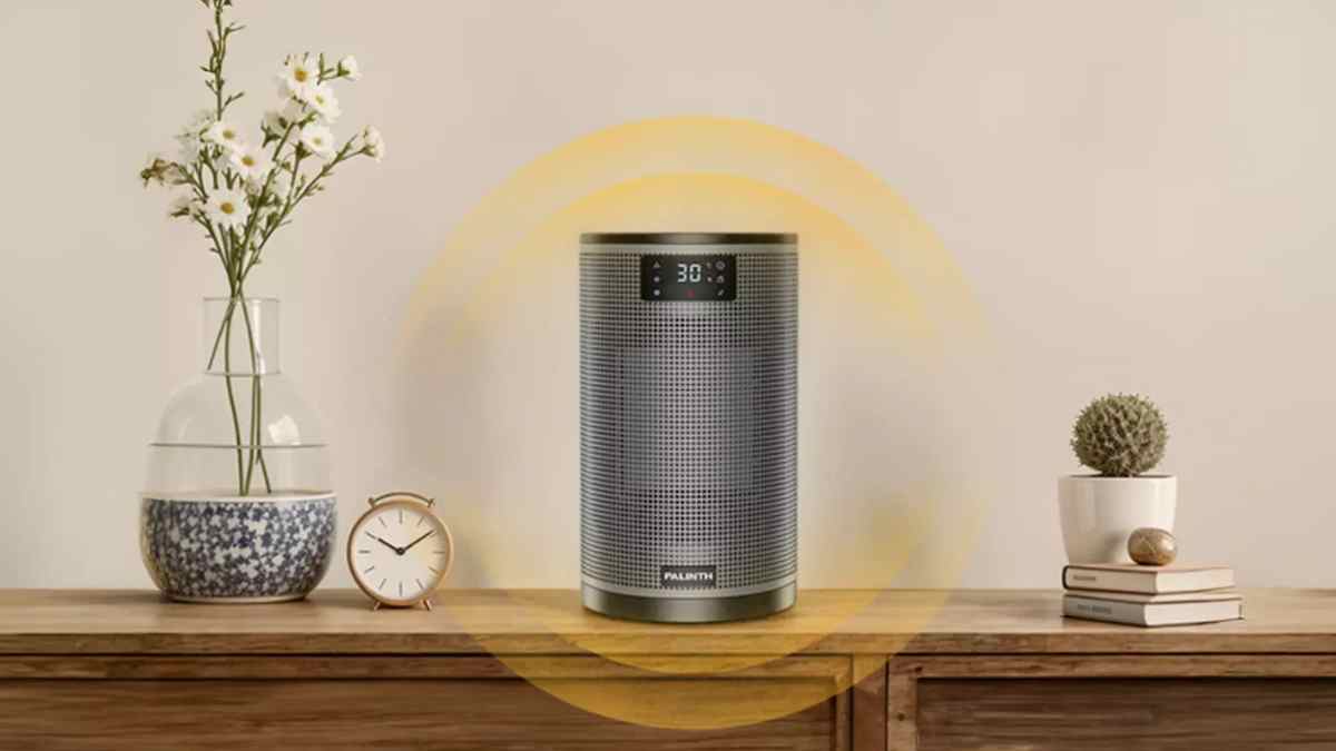 Calefactor Palinth de 1500W bajo consumo en oferta para invierno.