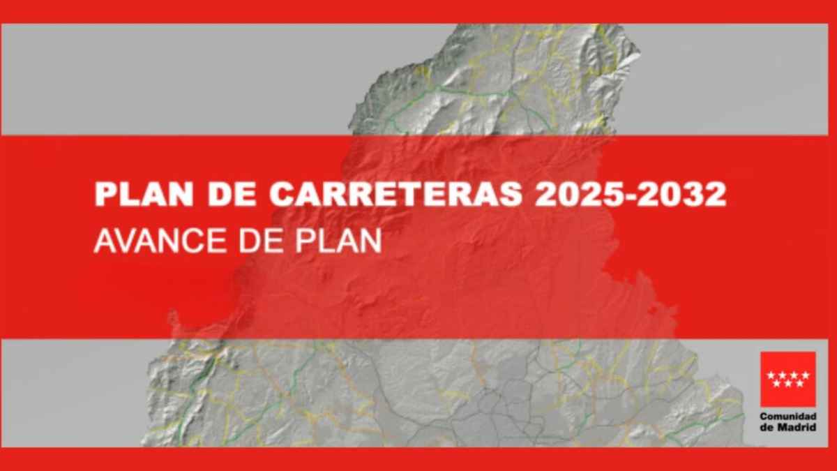 Plan de Carreteras 2025-2032 de la Comunidad de Madrid avance oficial publicado en el BOCM.