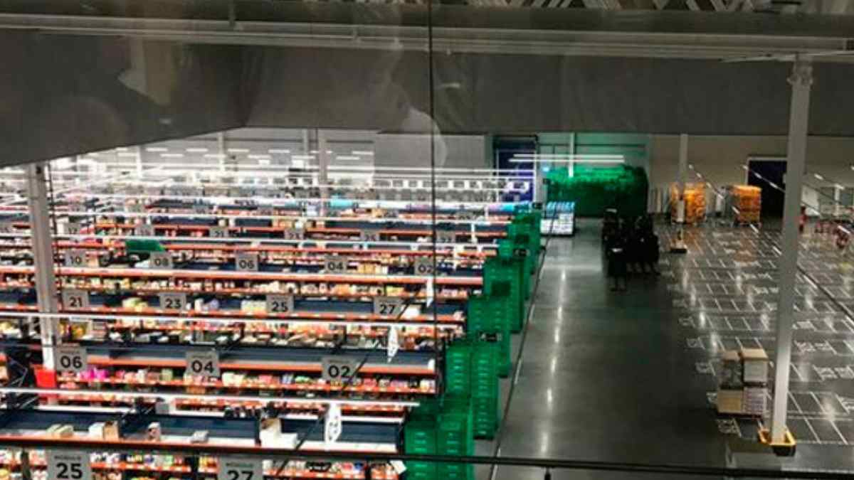 Interior de la Colmena de Mercadona en Madrid donde se crearán 400 empleos con sueldos de hasta 2.300 euros