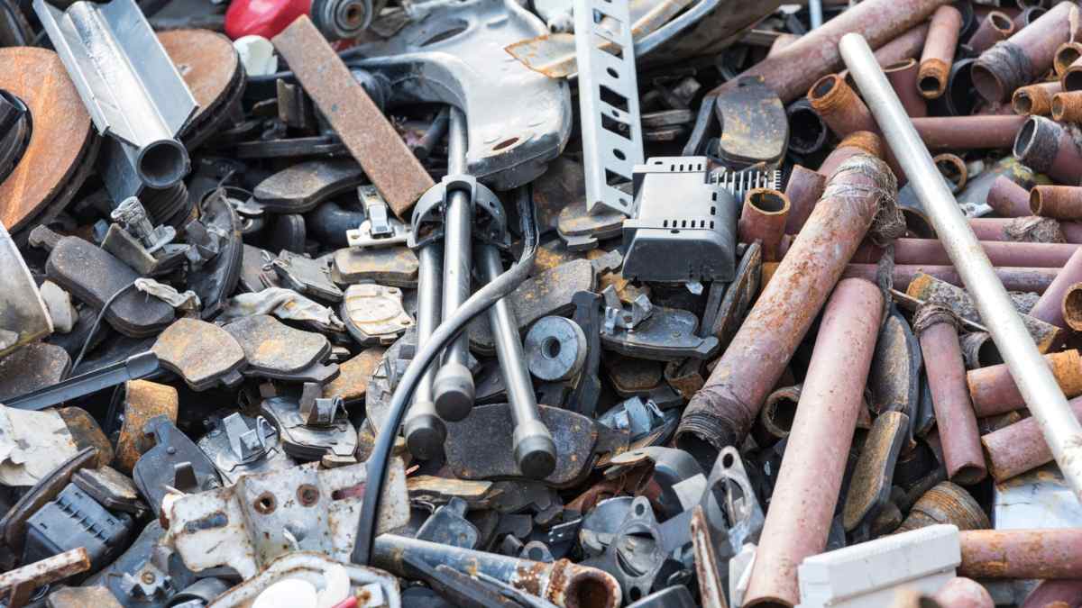 Chatarra de hierro y cobre en Madrid con subida de precios en 2025