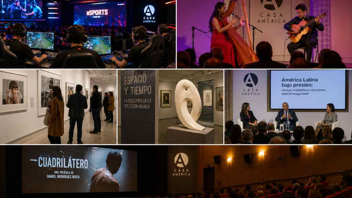 Agenda cultural Casa de América mayo con eSports, conciertos, exposiciones y cine en Madrid