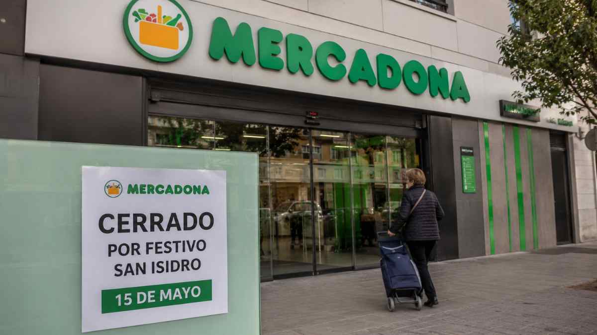 Mercadona cerrado por San Isidro el 15 de mayo en Madrid capital