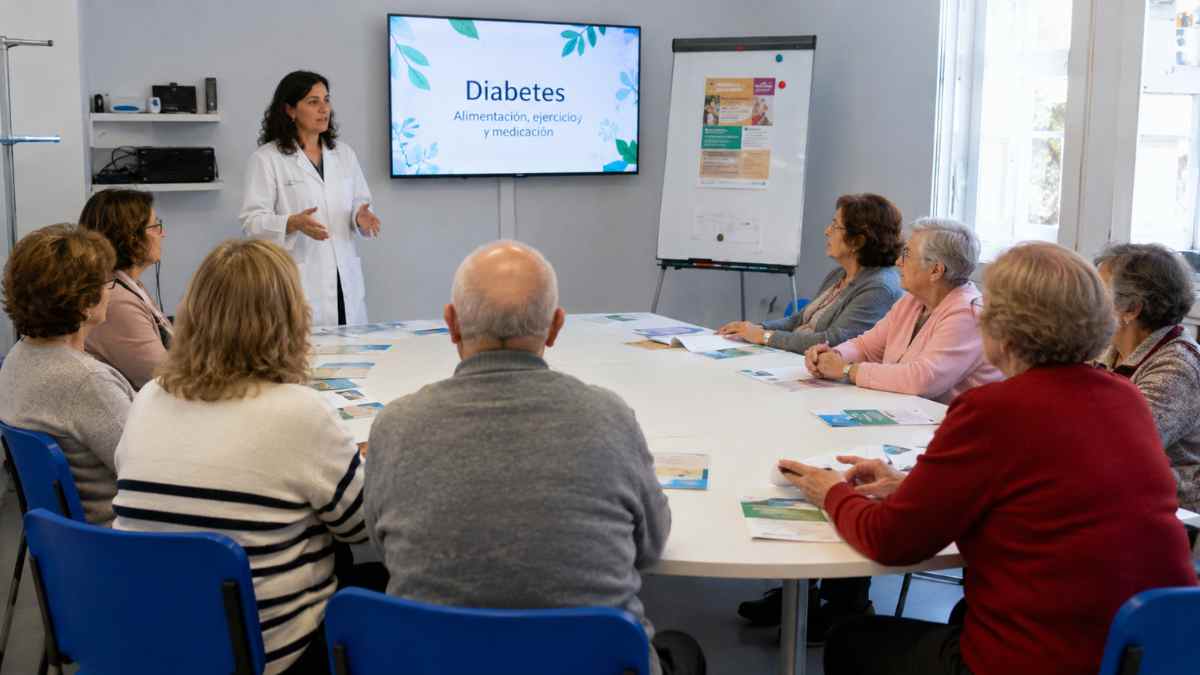 Taller de salud y autocuidado para mayores y pacientes crónicos en Torrejón de Ardoz