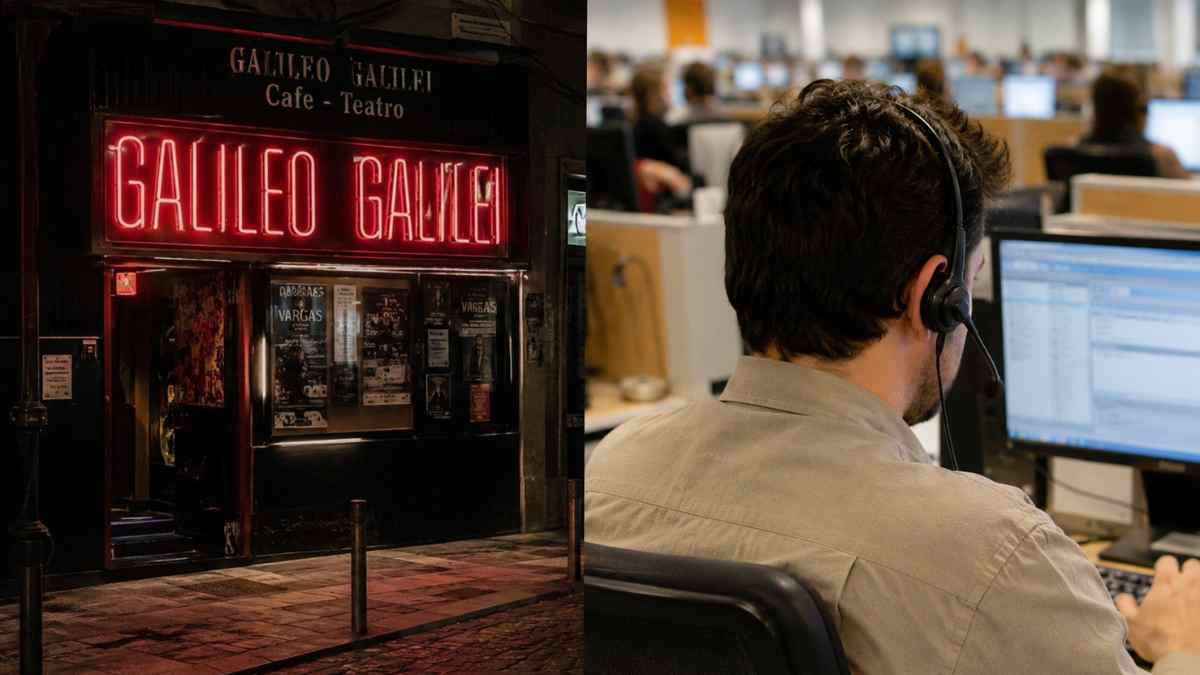 Teleoperador despedido durante una baja por ansiedad tras dar un concierto en la sala Galileo Galilei de Madrid