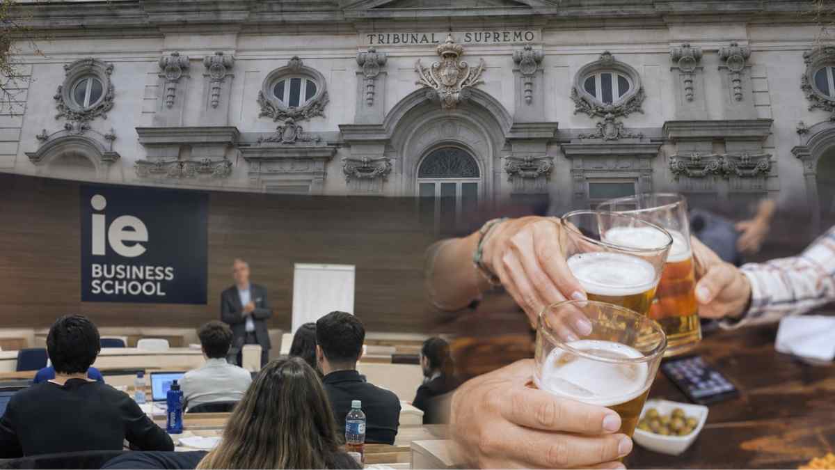 Ingeniero despedido por baja de ansiedad asistiendo a un MBA y tomando cervezas en una imagen sobre la sentencia del Supremo
