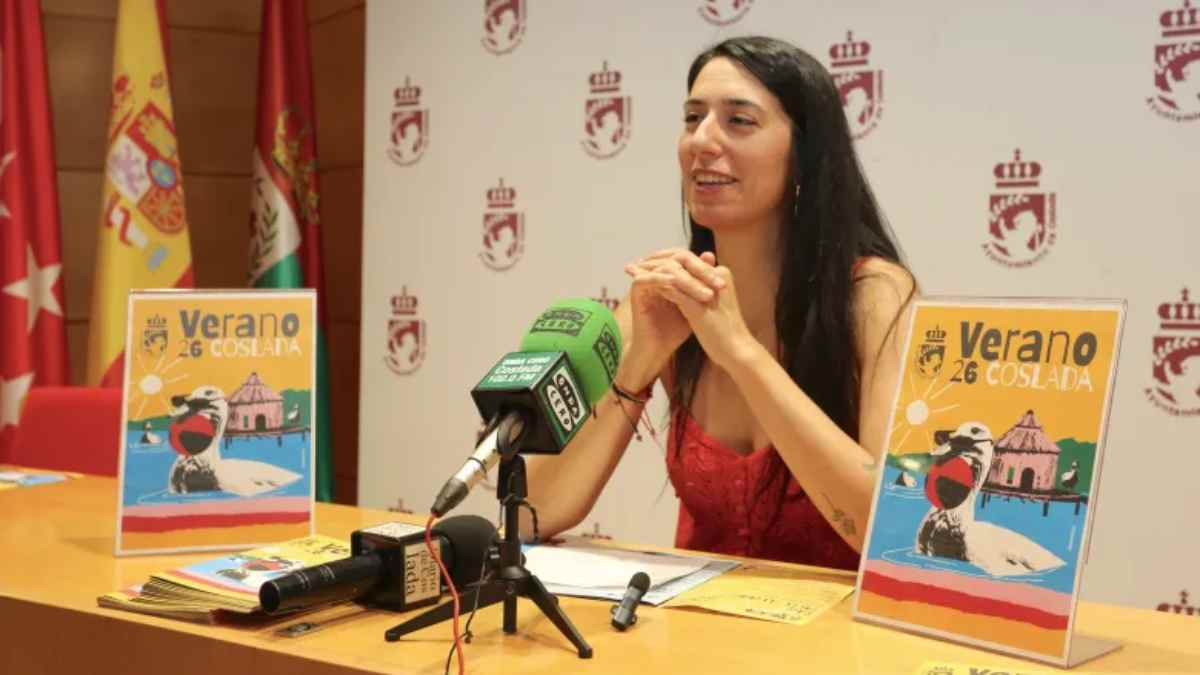 Presentación de la programación Verano Coslada 2026 con más de 40 actividades culturales, cine al aire libre y conciertos.
