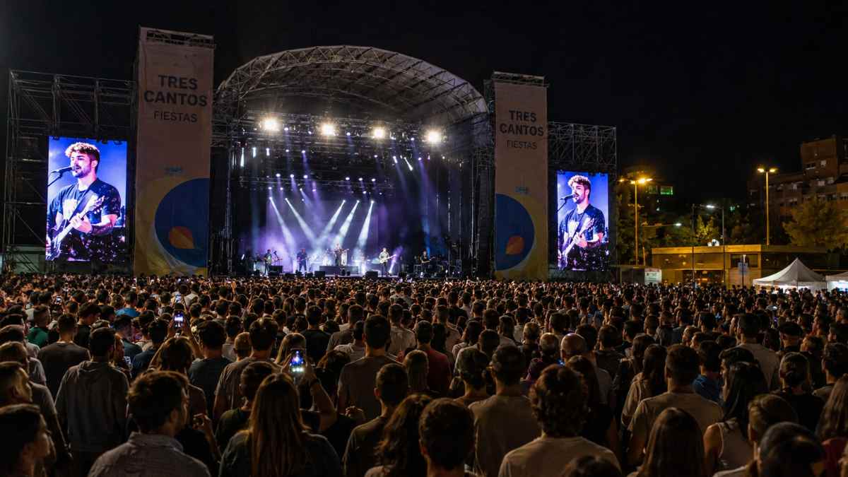 Concierto multitudinario en las Fiestas de Tres Cantos donde actuarán Dani Fernández, Siloé y la Orquesta Panorama