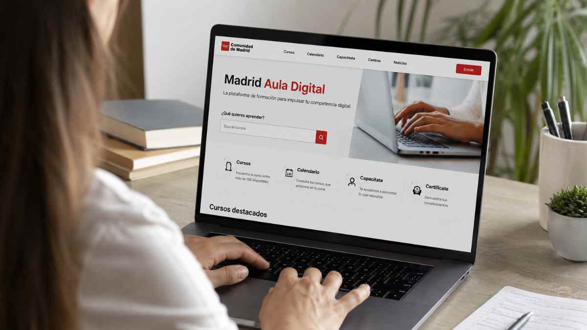 Madrid Aula Digital amplía sus cursos gratuitos y servicios de formación digital para alumnos de la Comunidad de Madrid