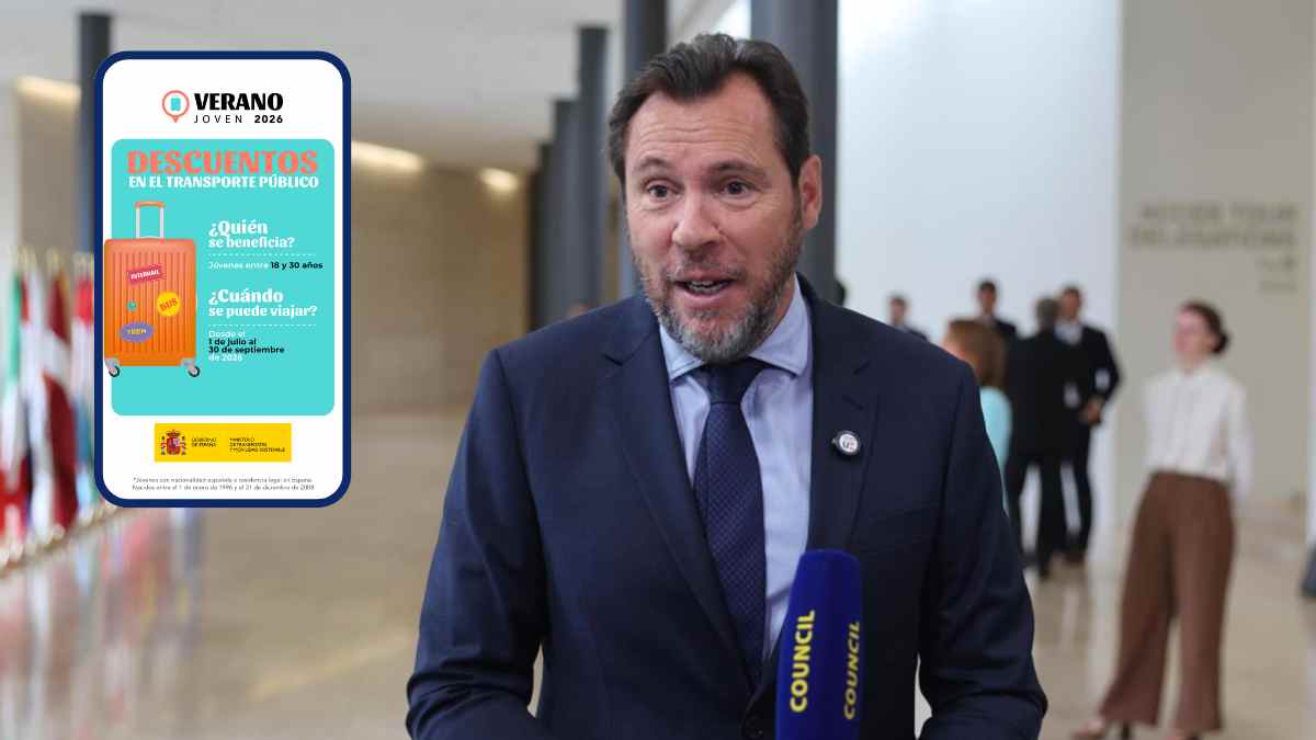 Verano Joven 2026 con descuentos de hasta el 90% en trenes y autobuses para jóvenes de 18 a 30 años