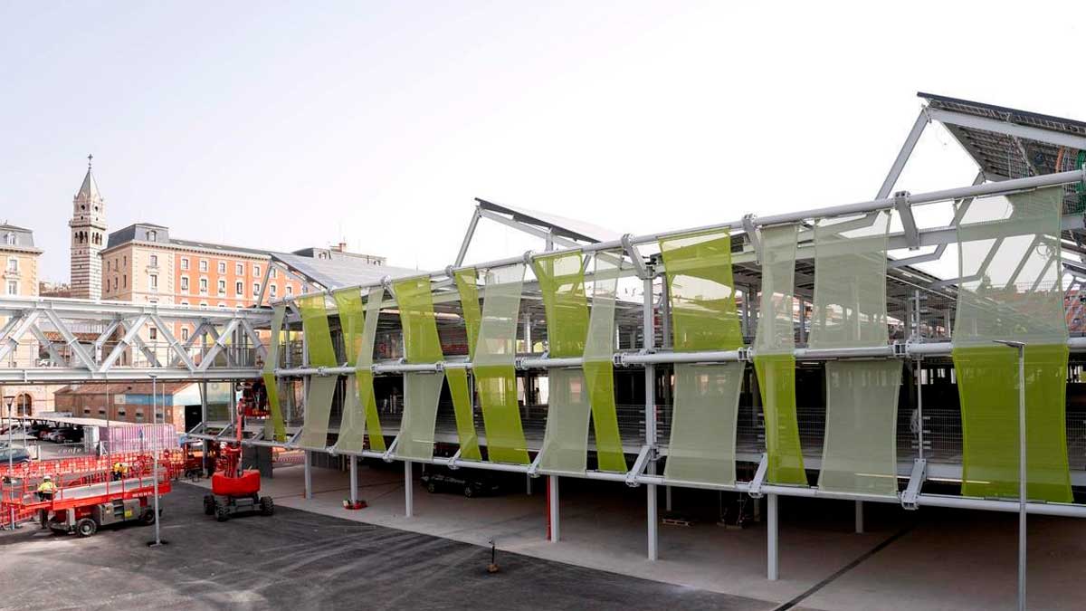 Aparcamiento de Atocha con nuevas plazas y puntos de recarga eléctrica