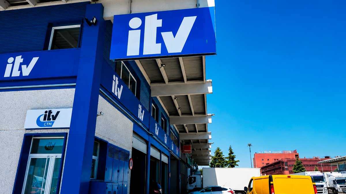 Instlaciones de una estación ITV de Madrid.