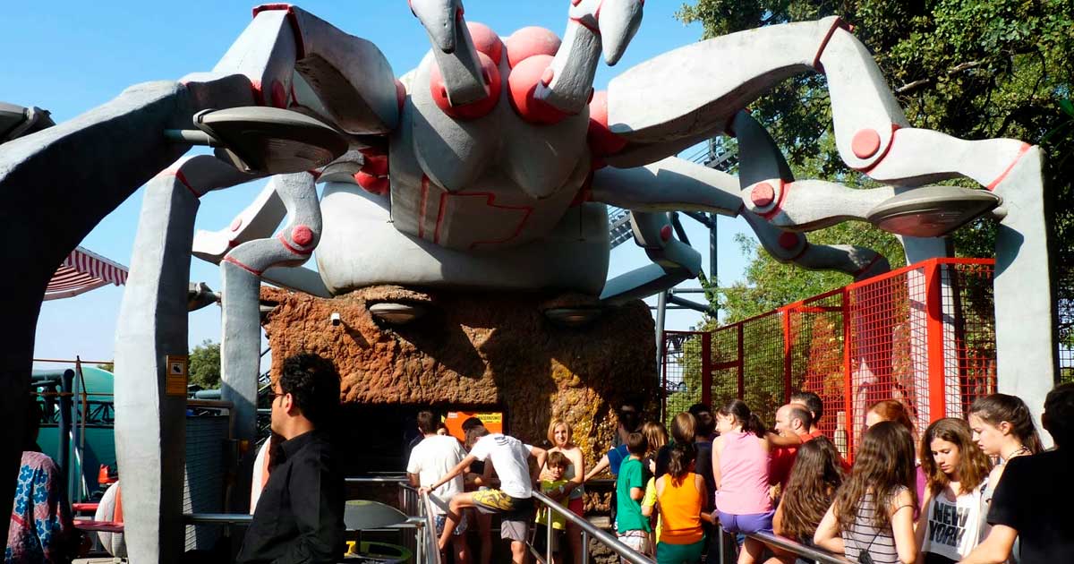 Parque de Atracciones de Madrid, donde se retirará amianto de 14 zonas