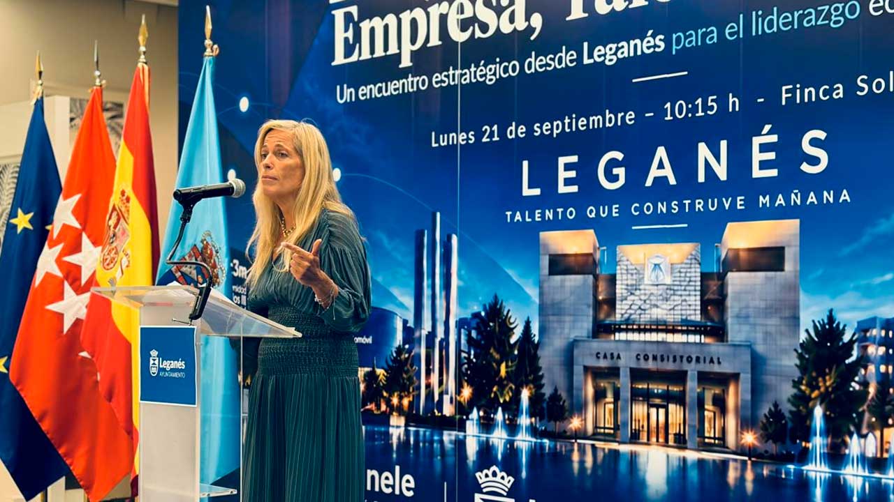 Presentación del Distrito Industrial Sur de Madrid en Leganés