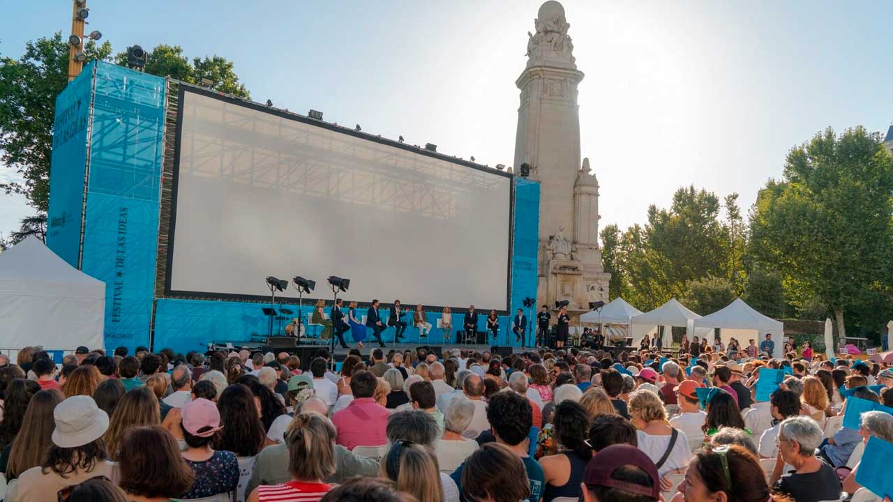 Festival de las Ideas en Plaza de España, Madrid