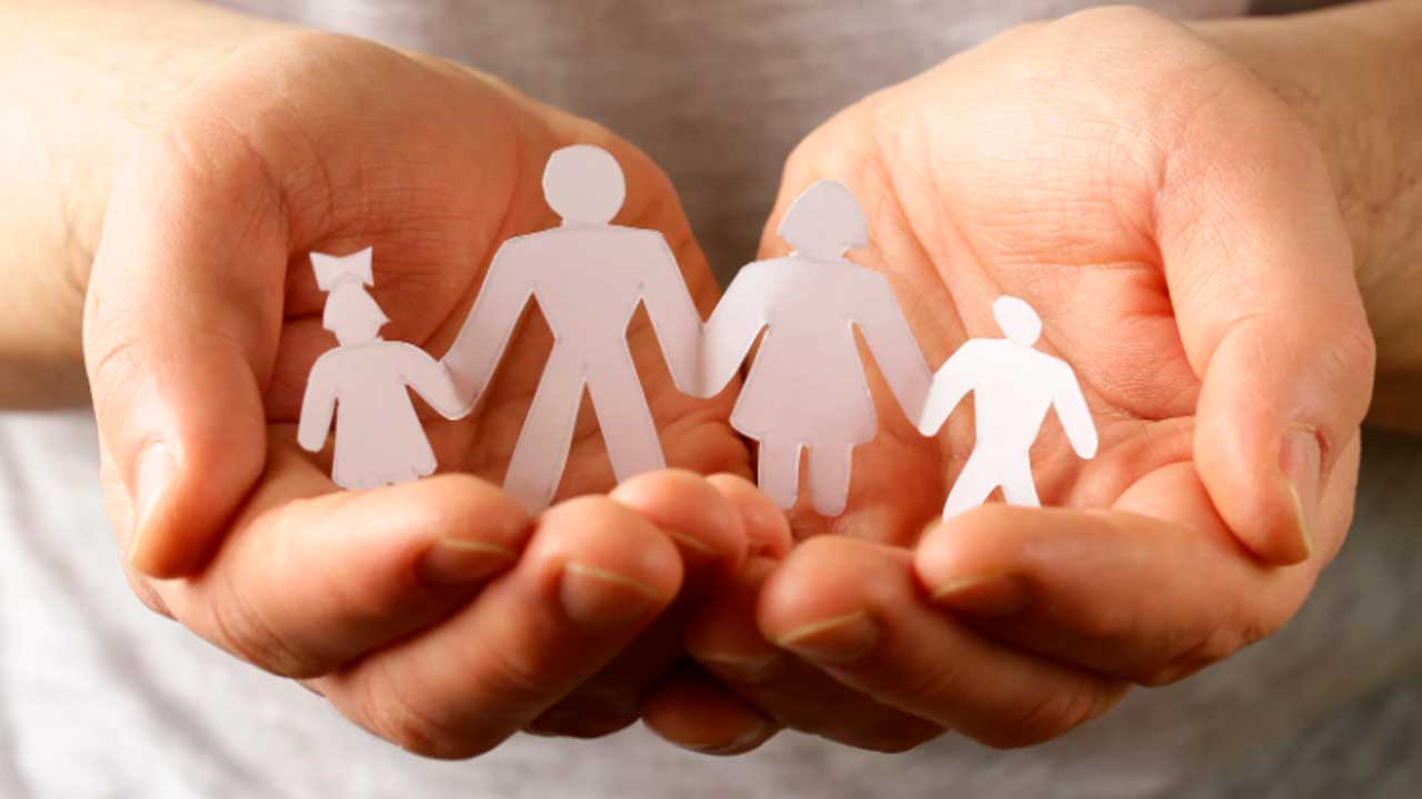 Familia beneficiaria del Ingreso Mínimo Vital en Madrid