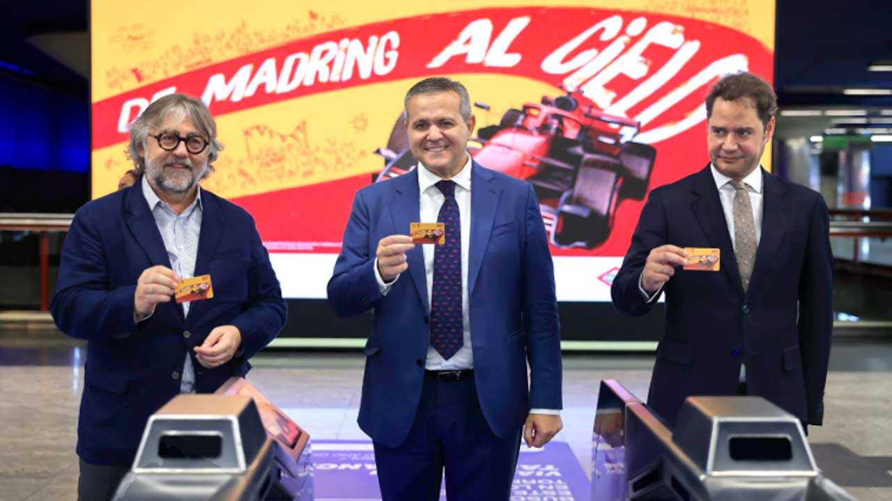 Presentación del dispositivo de Metro de Madrid para el Gran Premio de Fórmula 1 en MADRING