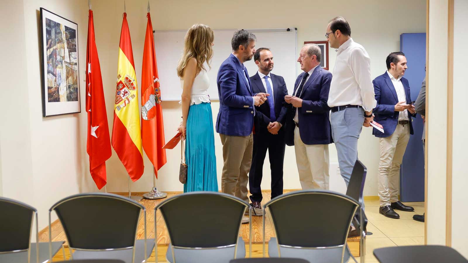 Interior de una Oficina de Justicia en el Municipio de la Comunidad de Madrid