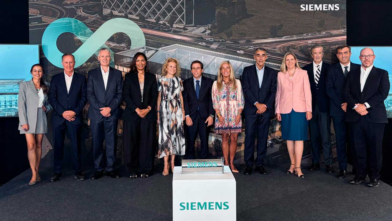 Presentación de la nueva sede de Siemens en Las Tablas, Madrid