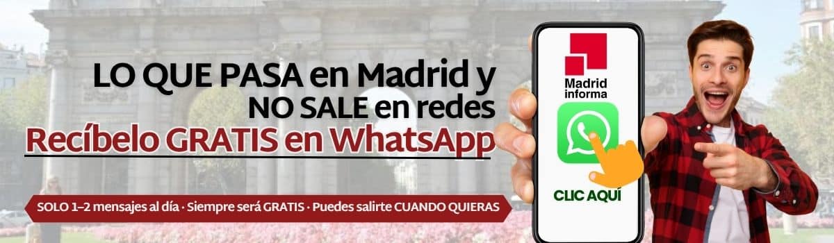 Canal de WhatsApp de Madridinforma para recibir noticias de Madrid