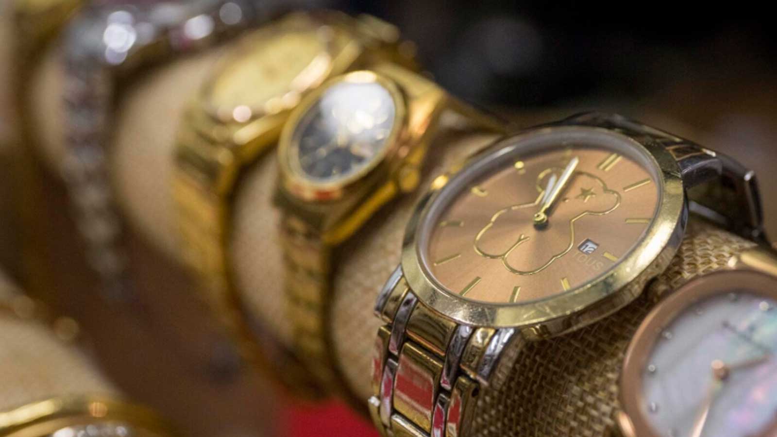 Relojes incluidos en la subasta de objetos perdidos del Ayuntamiento de Madrid