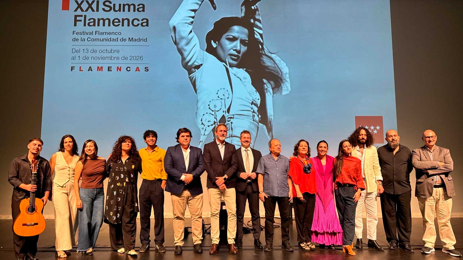 Presentación de Suma Flamenca 2026, festival flamenco de la Comunidad de Madrid