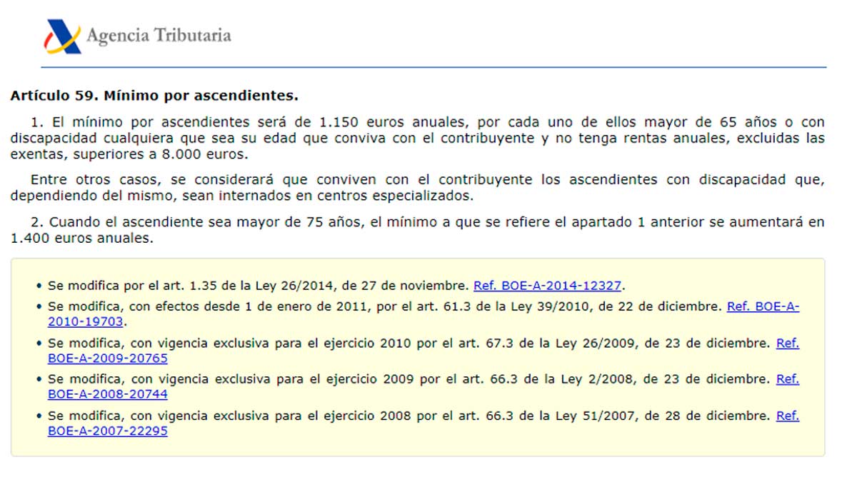 Deducción en la declaración de la Renta por jubilados